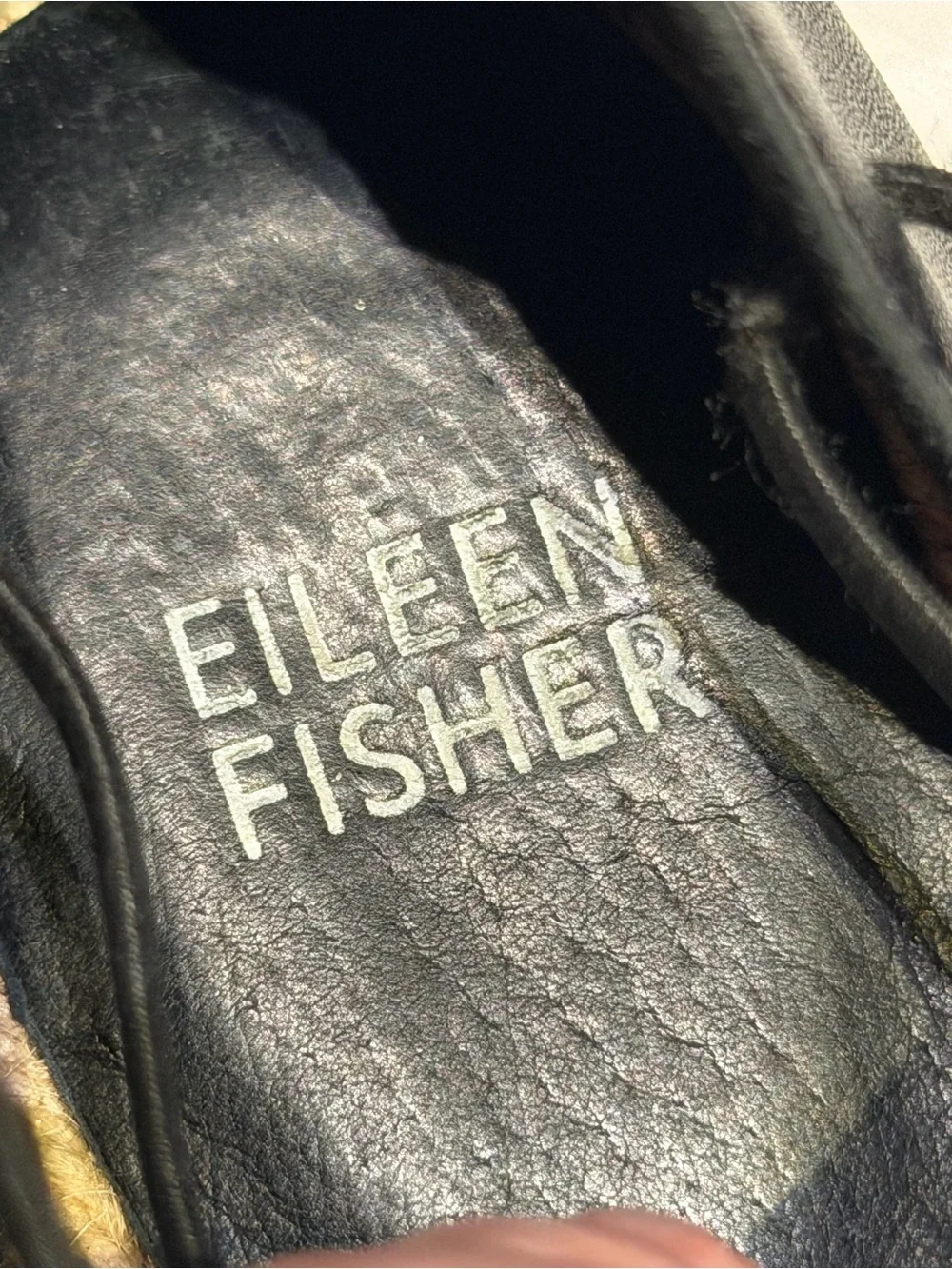 Eileen Fisher Black Lace-Up Espadrille Flats - Women's 8.5 Quiet Luxury